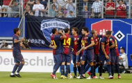 Chùm ảnh: Trận đấu trình làng của tân HLV Barca, Tivo Vilanova