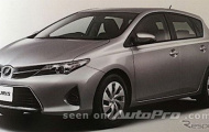Toyota Auris Hatchback 2013 bất ngờ lộ mặt