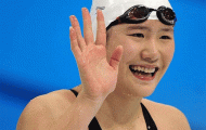 Nữ thần đồng bơi lội Trung Quốc trong sạch