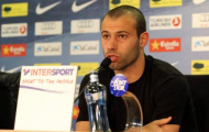 Javier Mascherano hứng chí sau khi ký hợp đồng với Barca