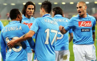 Napoli công bố số áo đấu trong mùa giải 2012-13