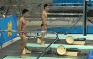 Video Olympic: Chung kết nhảy cầu 3m đôi nam