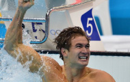 Kình ngư Mỹ bất ngờ lên ngôi 100 m bơi tự do nam
