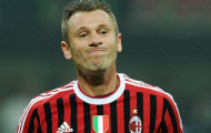 Allegri khẳng định tương lai của Cassano tại Milan