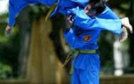 Cầu thủ Mexico diễn... Vovinam sau khi ghi bàn
