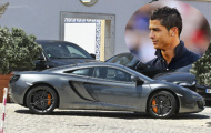 Ronaldo lại tậu siêu xe McLaren MP4 cực khủng
