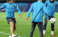 Video: Choáng với buổi tập nhẹ của các cầu thủ Barca