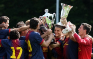 Đội trẻ của Barca lại làm rạng danh lò La Masia