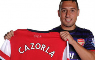 CHÍNH THỨC: Santi Cazorla ra mắt Arsenal