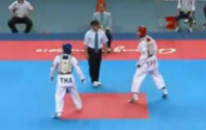 Video: Wei Chen Yang giành HCV ASIAD sau chiến thắng trước một võ sỹ Thái Lan