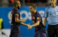 Video giao hữu: Màn ra mắt của Jordi Alba trong trận Barca gặp Man United