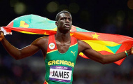 Kirani James đoạt HCV, cả nước Grenada được nghỉ