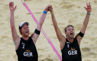 Châu Âu lần đầu tiên đoạt HCV bóng chuyền bãi biển