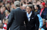 Mancini tự nhận Man City ở 'cửa dưới' so với M.U