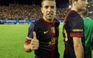 Video: Jordi Alba có buổi tập đầu tiên với các đồng đội tại Barca