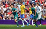 Olympic Brasil 1 - 2 Olympic Mexico: Tan hoang giấc mộng Vàng