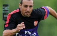 Video: Santi Cazorla ra sân tập luyện cùng đồng đội mới tại Arsenal