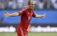 Robben 'phấn khích' với chiến thắng của Bayern tại Siêu cúp Đức