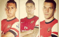 Bộ ba Cazorla - Podolski - Giroud sẽ tỏa sáng?