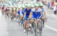 Chặng 5 giải đua xe đạp ĐBSCL 2012: Áo vàng đổi chủ