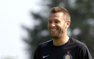 Cassano vẫn chưa thể có trận ra mắt Inter