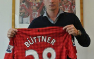 Tân binh Buttner khoác áo số 28 tại Man United