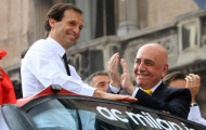 Nội bộ Milan nổi sóng: Xuất hiện mâu thuẫn giữa Allegri và Galliani