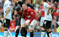 Quỷ đỏ mất Wayne Rooney đến 4 tuần