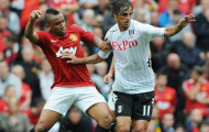 Nani và Anderson trên đường rời Man Utd