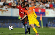 Osasuna 1-2 Barcelona: Cú đúp của Messi cứu Barcelona thoát khỏi trận thua