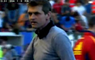 Video: Phản đối trọng tài, Tito Vilanova lĩnh thẻ đỏ