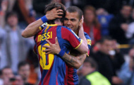 Alves và Messi, những chứng nhân lịch sử ở Bernabeu