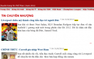 Tường thuật trực tiếp ngày cuối cùng của thị trường chuyển nhượng hè 2012