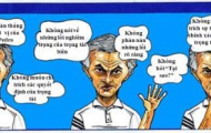 Ảnh biếm họa: Khi Mourinho im lặng, điều đó có nghĩa là...