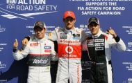 Jenson Button giành pole tại đường đua Spa-Francorchamps