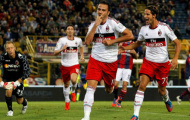 Bologna 1-3 Milan: 'Thần may mắn' Pazzini