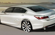 Hình ảnh đầu tiên của Honda Accord Sedan 2013 bản Âu