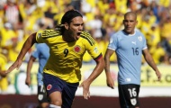 Uruguay thảm bại 0-4 trước Colombia: Nhà vô địch bẽ mặt