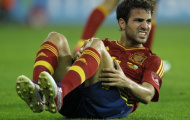 Cả Del Bosque cũng bất lực với Fabregas?
