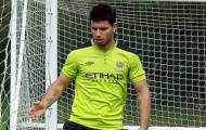 Man City 'mừng quýnh' vì Aguero trở lại