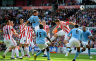 Stoke City 1 - 1 Manchester City: Sảy chân ở Britannia