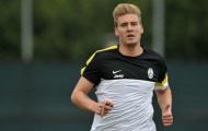 Tân binh Bendtner có cơ hội ra mắt Juve đêm nay