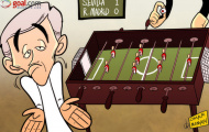 Biếm họa: Jose Mourinho làm tướng không quân