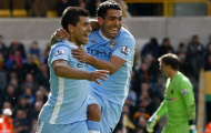 Man City: Chờ cỗ đại pháo Aguero - Tevez