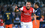 Chấm điểm Montpellier (1-2) Arsenal: Ngợi ca Podolski!