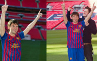 Messi được dựng tượng ở Wembley