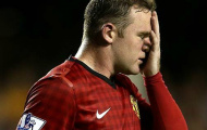 Rooney vắng mặt trong đại chiến với Liverpool