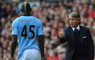 Mancini phủ nhận mâu thuẫn với Balotelli