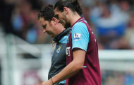 Andy Carroll kịp trở lại để đối đầu với Arsenal