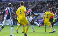 Video Premier League: West Brom vượt qua Reading nhờ pha lập công duy nhất của Lukaku